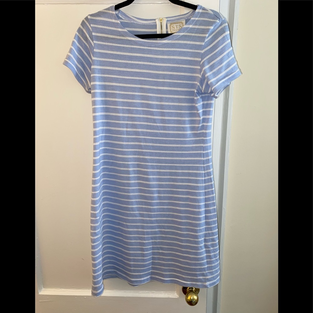 Sail to Sable Short Sleeve Dress